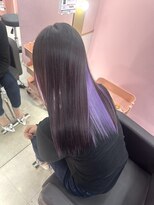 ミーナ バイ ワンズ 町田(mina by one's kyougoku)&nbsp;色落ちまで綺麗に！インナーラベンダー！