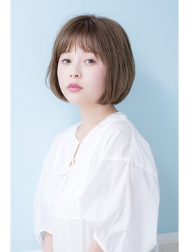ヘアリゾート粋 ドゥオ 新宿南口店(dua) ヘアリゾート粋dua黒田麻実子 大人可愛ナチュラルミニボブ♪