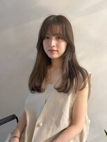 ブリーチなしで叶う◇透明感ベージュ