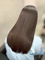 ワン バイ ジエクト(One by The Ect) 髪質改善カラー/ くすみベージュ/マロンベージュ/梅田