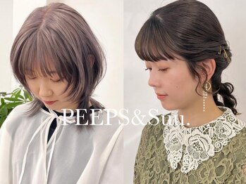 ピープスアンドスー 表参道 渋谷(Peeps&Suu.)の写真/小顔魅せを叶える補正テクニック＆ハイセンスな似合わせ技術★前髪カット/顔周りカット/後れ毛カット♪