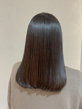 テラス(Terrace)の写真/【髪質改善☆】話題沸騰の《酸熱トリートメント》が大好評♪髪の芯から潤う、思わず触りたくなる髪に◇