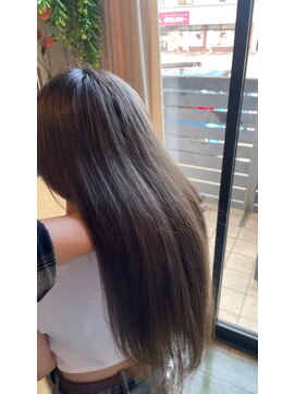 ココロヘアー ウィル 半田山店(Cocolo hair Will) 透明感アッシュグレージュ×艶ロング