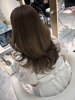 ロンドルピナス 小倉(Lond Lupinus)&nbsp;ミディアムヘア暗めカラー/デザインカラー/フェイスフレーミング