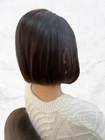 ヴァンカウンシル 一宮店(VAN COUNCIL)&nbsp;シンプルなのに圧倒的な存在感を放つ、暗髪ボブ/髪質改善