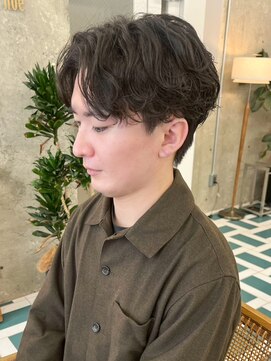 ノエ(noe) 波巻きパーマ/メンズ/MEN’S/メンズカット/栄/h44