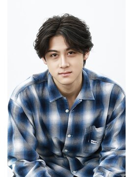 リベル(LIBER) フェザーセンターパート/八王子メンズサロン