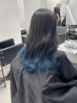 アライブ キチジョウジ(ALIVE Kichijoji) 【ALIVE吉祥寺】ブルーアッシュグラデーションカラー