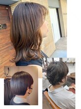 【スタイリスト前野 絵美】髪への優しさと居心地の良さを。負担を抑えた施術で叶える大人の艶髪ミディアム