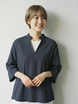 コトナ 越谷店 30代40代50代絶壁解消ひし形小顔前上がりショートボブ【越谷】