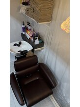 フロアごとに違うシャンプースタイル