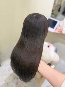 ジェム リット(GEM lit) 《Rena》グレージュ/暗髪/ケアカラー/名古屋