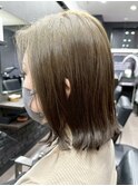 ブリーチハイライト髪質改善ダブルカラーレイヤーカット
