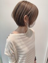 ステアケース ギンザセブン(stair:case ginza7)&nbsp;くびれショートボブ30代40代髪型