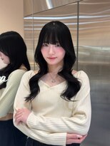 シー バイ ロンド 新宿(Sea by Lond)&nbsp;ブルーブラック×レイヤーカット