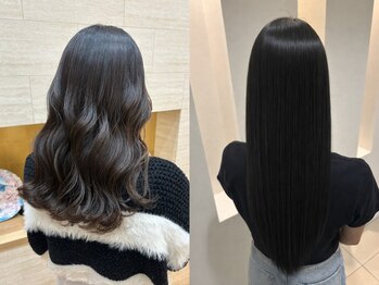 リング ヘアーハウス(ring Hair Haus)の写真/ダメージに悩む髪でも解決◎補修×炭酸ケアで髪質UP