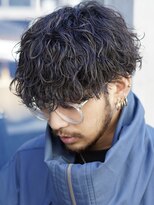 ノードオム 栄(NODE HOMME) 波巻きスパイラルツイストスパイラルパーママッシュメンズヘア
