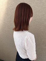 ビファインべクス(Befine becs)&nbsp;［ブリーチなしダブルカラー］ビビットなオレンジカラー！