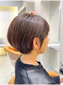 ショートボブ/シースルー/顔周り/30代40代50代/立川