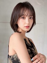 アグ ヘアー イコール 新小岩店(Agu hair equal)&nbsp;《Agu hair》くびレイヤーショートボブ×numberA.ヘアバター