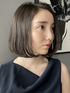 インセプション 銀座(INCEPTION) 丸みショート・ボブ/丸顔/前髪あり/絶壁解消/30代/40代/50代