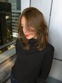 キイ ギンザ(k.e.y GINZA) 透明感オリーブベージュ×似合わせレイヤーカット