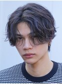 大阪梅田メンズパーマシャドウパーマルーズパーマセンターパート