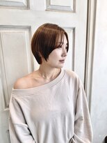 アロマ ヘアー ルーム 新宿3号店(AROMA hair room) イメチェン★ナチュラルショート★ショートボブ★前髪