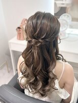 ヘアーメイクサロンアール(hair make salon R)&nbsp;ハーフアップ