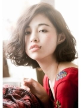 オハナ(ohana) 【ohana/表参道】おしゃれ可愛い♪無造作甘辛MIXボブ。