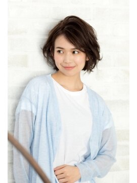 ルーチェ 大宮(Luce) 30代40代大人かわいいグレージュ前下がりエアリーショート
