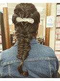 ★hair&makeR★編み込みアレンジ