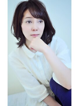 モッズ ヘア 日吉店(mod's hair) 自然なちょこハネ　リラクシーミディ