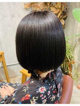 ペーパーズ(Hair salon PAPERS) 切りっぱなしボブ