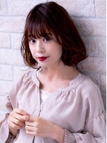 ヘアーアートシフォン 池袋西口店(Hair art chiffon)&nbsp;3Ｄカラーオリーブアッシュ似合わせカットふわミディボブディ
