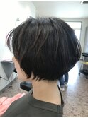 尾道市 福山市 三原市【masaya美容室】 大人ショート