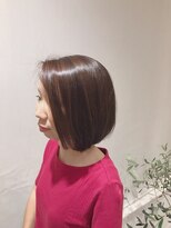 ル ボー ソレーユ&nbsp;ツヤ感あふれる愛されボブスタイル