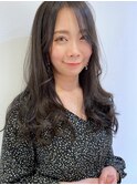 簡単スタイリング☆アッシュブラウン☆毛先パーマ
