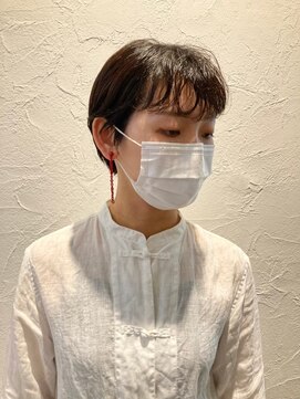 ソレイユ シンサカエ(SOLEIL SHINSAKAE) ナチュラルだけどおしゃれ♪タイトショート×前髪パーマ☆