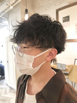 エル(EL by green) 韓国マッシュ　ニュアンスマッシュ　ツイスパ　サイドパート