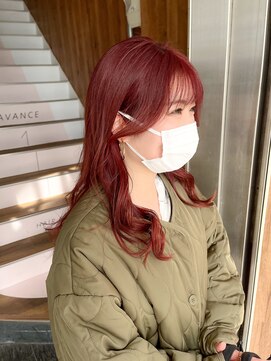 アヴァンス 天王寺店(AVANCE.) 韓国×ピンクベージュ