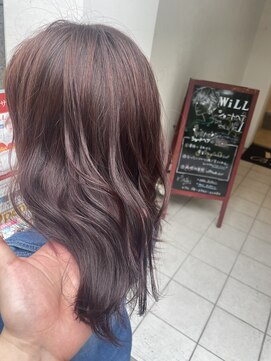 ウィル 京橋店(WiLL) 【WiLL京橋店】栗野京弥 大人肌映えピンクブラウン