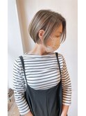 大人可愛いきれいめショート