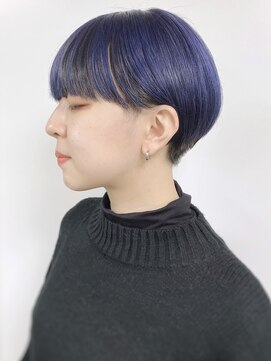 モリオフロムロンドン 原宿本店(morio from London) 【morio原宿】マッシュショート　アウターカラー