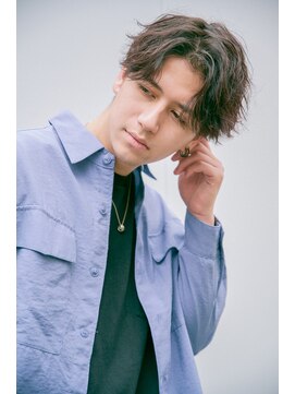 ロージィー バイ リトル(Rosy by little) スパイラルウェーブセンターパート