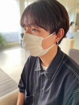 トップヘアー ミカワアンジョウ 安城(TOPHAIR MIKAWA ANJO)&nbsp;シースルーバングメンズヘア/ニュアンスカラー