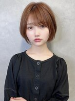 アイユー(ii+U)&nbsp;マッシュショート 斜めバング　フレンチカジュアル