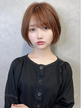 アイユー(ii+U) マッシュショート 斜めバング　フレンチカジュアル