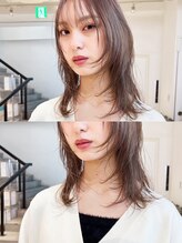 ツヤと毛先の軽さを兼ね備えた【顔まわりレイヤーカット】×【髪質改善】骨格に合わせたこだわりのカット☆