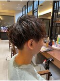 刈り上げマッシュ